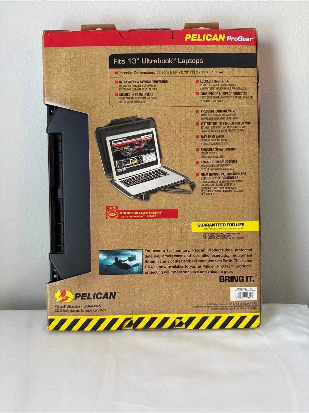 Pelican ProGear Black Case for 13